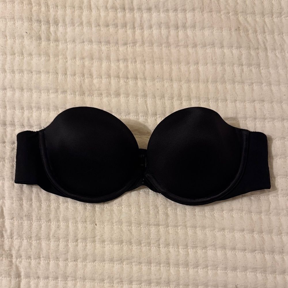 Victoria's Secret Black Strapless Bra - 32B
